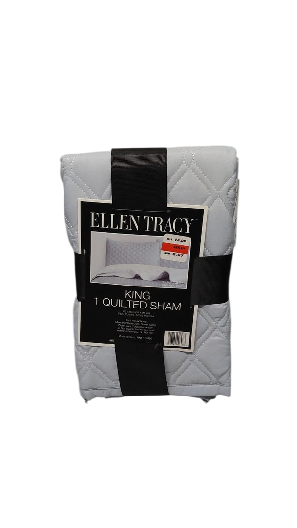 King 1 Quilted Sham 20x26in 100% Polyester