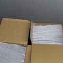 Maxdot 48 Pcs Large Square Thank You Cups Bulk 17 oz Employee Appreciation Gifts Plastic Cups Inspirational Gifts Reusable Acrylic Skinny Tumbler with Lid Straw for Staff Coworker Teacher