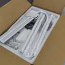 Syrinx LED Floor Lamp, 14W 2000LM Bright Reading Floor Lamp for Office, Gesture & Remote Control, Dual Head Goose-Neck Standing Lamp, Dimmable Brightness & Color Temp, Eye Caring Light for Living Room