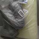 KSIIA Washable Dog Bed Large Sized Senior Dog, Orthopedic Warm Soft Pet Sofa Waterproof Pet Couch with Sides, Non-Slip and Egg-Crate Foam Big Beds with Removable Cover, 35x22Inch, Grey