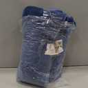 Steel Blue Area Rug 45x35 In