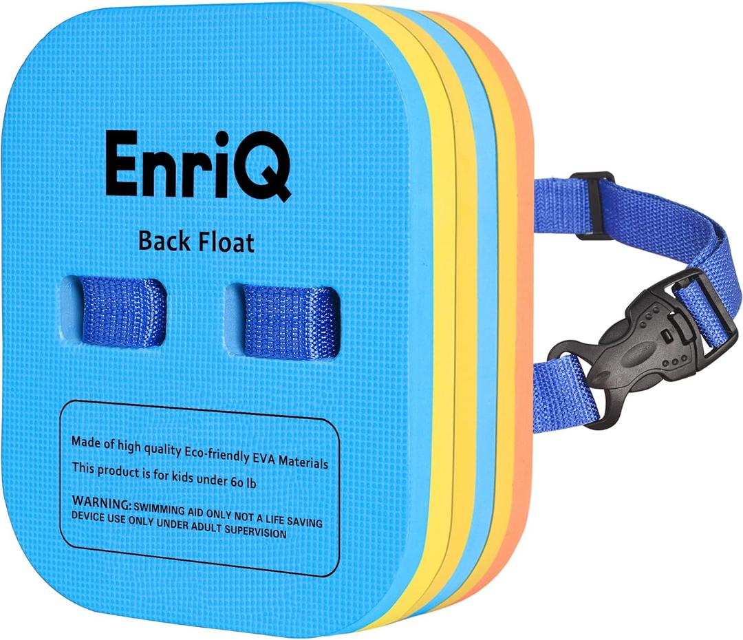 Swim Float Kids Back Belt Pool Bubble Back Float Water Trainer Training Device for Swimming Beginners Pool Water Lesson