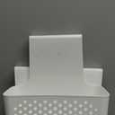 Kitchen cabinet door storage basket, no punching hook bracket hanging basket, 2 pack