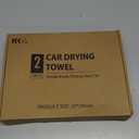 KKV 2-Pack Microfiber Towels (35"x 24") Extra Large Ultra Absorbent Drying Towel for Cars and Trucks, Without Streaks, Scratches, or Water Spots