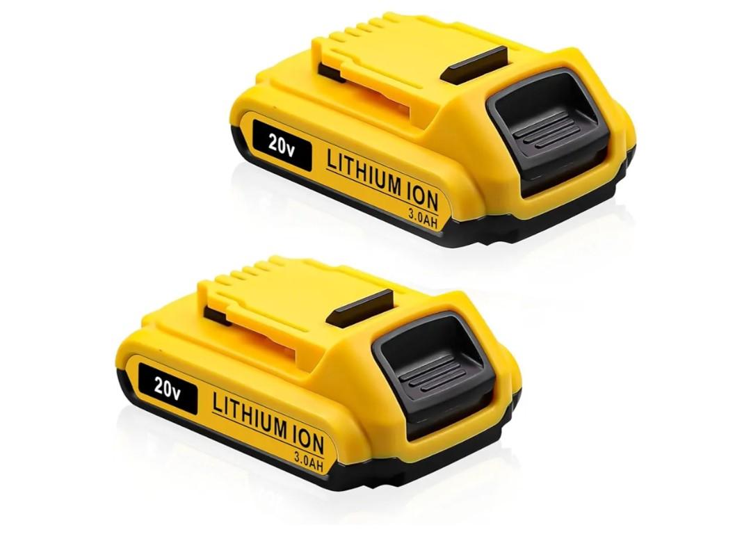 DCB203-2 3Ah 2Pack 20V Battery Replace for Dewalt 20V MAX Battery 20Volt Lithium-ion Battery DCB200 DCB201 DCB205 DCV580 DCB180 Compatible with Dewalt 20V Cordless Tools
400+ bought in past month