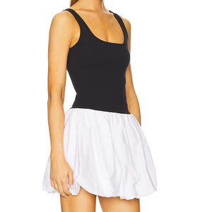 Steve Madden Linnea Dress (Large, Black)