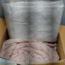 Madison Park Essentials Maible Cozy Bed in A Bag Comforter with Complete Cotton Sheet Set-Floral Medallion Damask Design All Season Cover, Decorative Pillow, Queen (90 in x 90 in), Blush/Gray