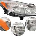 munirater Headlight Assembly Replacement for Re-gal 2011 2012 2013 Right Headlamp Passenger Side 22794766