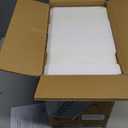 EAPUDUN Semi Flush Mount Ceiling Light, Modern Light Fixture with Seeded Bubble Glass Shade, Oil Rubbed Bronze Finish for Hallway Corridor Kitchen Bathroom Bedroom Passway, FMA1123-ORB