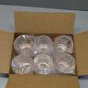 US Acrylic Classic Clear Plastic Reusable Drinking Glasses (Set of 6) 12oz Rocks Cups | BPA-Free Tumblers, Made in USA | Top-Rack Dishwasher Safe