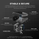 PXN Z9 Steering Wheel Desk Mount Adjustable Tilt Angle, Clamp for Table or Sim Racing Stand Compatible VD4 / VD6 / VD10 Direct Drive Wheel Bases