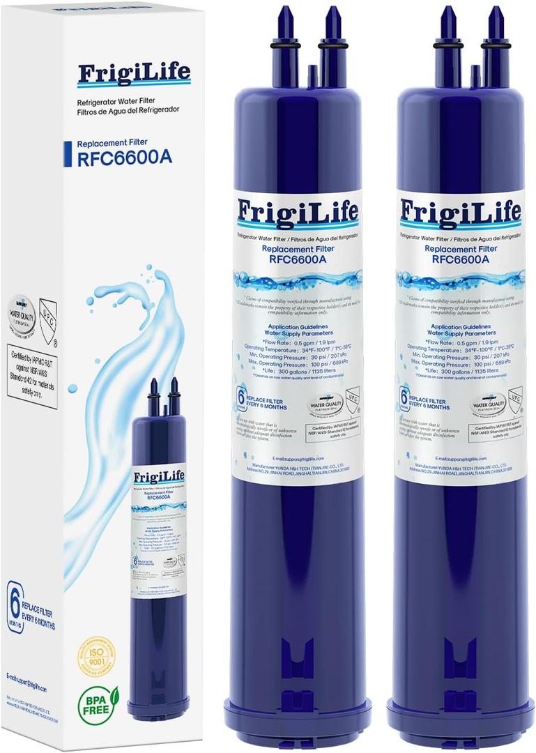 Replacement for 4396841, EDR3RXD1, Everydrop Filter 3, 4396710, Kenmore 9030, 9083, 46-9083, 46-9030, Refrigerator Water Filter, 2PACK (Blue)