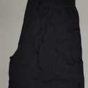 BWQ Womens linen 2 Piece Outfits Long Sleeve Button Down Shirt Wide Leg Pants Lounge Set S-2xl (Medium, Black)