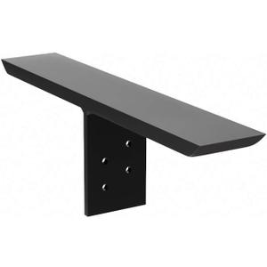 T-Bracket Hidden Countertop Support Bracket  Heavy Duty Countertop Overhang Support for Granite, Quartz, & Stone Surfaces  Invisible Flush-Mount Island & Bar Support (Steel 22 Inches)