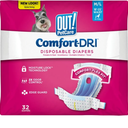 Potty Training, Dog Diapers, Female Doggie in Heat, Puppy Training, Incontinence, Puppy Essentials 13”-18” Waist (XS/S) 96 diapers