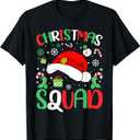 Christmas Squad Family Group Matching Christmas Pajama Party T-Shirt