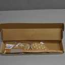 Dry Brushing Body Brush, POPCHOSE Body Scrubber for Men Women, Back Scrubber for Shower, Natural Bristle Exfoliator Scrubber for Body Cellulite and Lymphatic, Long Handle, Detachable, Dual Brush Heads