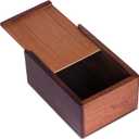 Wooden Urn Box for Human Ashes, Extra Small (Style1, 5 x 3 x 2.25 inch)