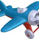 Green Toys Airplane - BPA, Phthalates Free, Blue Air Transport Toy for Introducing Aeronautical Knowledge, Improving Grasping Power. Toy Vehicles