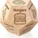 3 x Christmas Funny Stocking Stuffers for Women Men Couples Gift Ideas Dinner Decider Food Dice for Date Night Gifts for Anniversary Christmas Birthday Wedding Gifts for GrandkidsTeen Men Women Him Her