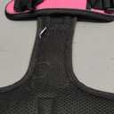 rabbitgoo Dog Harness No Pull with 2 Leash Clips, Adjustable Soft Padded, Reflective Oxford No Choke Pet Vest with Easy Control Handle for Large Dogs, Hot Pink, XL
