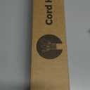 Delamu Cord Hider, 157in Wire Covers for Cords on Wall, Premium Cable Hider Cord Covers for Wires, Cable Management Wire Hiders for TV, Cable Raceway Kit, W0.95 H0.55in, White