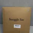 Snuggle Sac Heather Sage Green Blanket for Couch, Reversible Super Soft Knitted Blankets Warm Cozy Fuzzy Plush Throw Blankets for Sofa, Bed, Camping, Sage Green, 60x80 inches