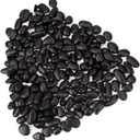18lbs Natural Polished Decorative Gravel - Small Black Stones, Aquarium Gravel & Garden Ornamental Pebbles