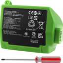 ABL-B Battery for iRobot Roomba S9 9150, S9+ S9550 9550, S9Plus S955020 | S955880 Sweeper Robot Vacuum Cleaner Cleaner Model: ABL-B 4INR19/65-2 Battery 14.4V 5200mAh 75Wh Recycled Claim Standard Blended
