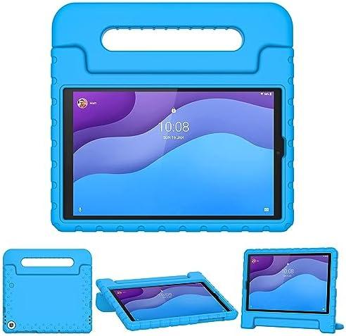 CCambro Kids Case for Lenovo Tab M10 HD 2nd Gen,Case for Lenovo TB-X306X/TB-X306F 2020 Release 10.1 inch 2nd Gen Tablet Kid Friendly Rotating Stand hockproof Light Weight EVA Cover, Blue