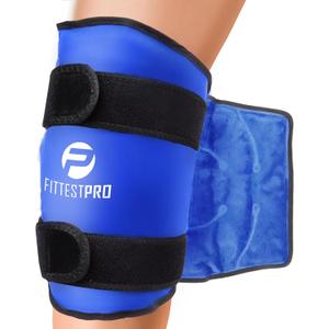 Fittest Pro Knee Ice Pack Wrap for Pain Relief, Reusable Hot and Cold Therapy Wrap for Swelling, Recovery, and Therapy for Arthritis, Meniscus Tear and ACL