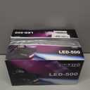 YaeCCC Fog Machine, 500W Smoke Machine with Built-In Colored LED Lights, Wireless Remote Control for Halloween, Parties, Stage, Wedding, Christmas