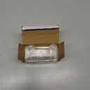 Queekay Coasters Set of 6 House Warming Gifts New Home Wooden Farmhouse Drink Coasters with Holder 4'' Funny Decoration for Kitchen Family Coffee Bar Tabletop Protection(White Marble)