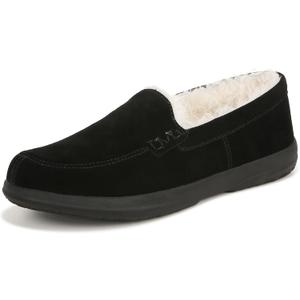 Vionic Lynez Slip on Slippers. (9, Black Suede)
