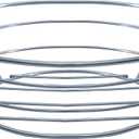 CUISINOX Stainless Steel Wire Bread and Fruit Basket, Oval - 8.5" x 6"