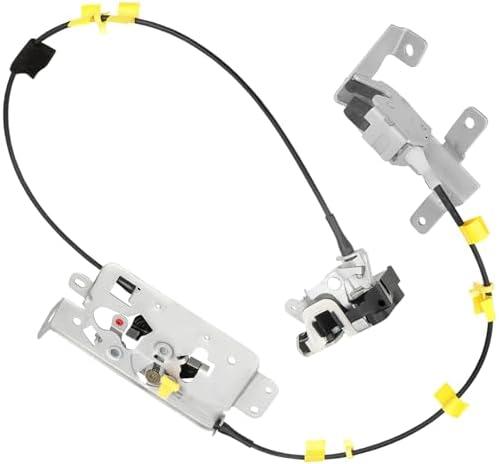 HHCSOP Rear Door Lock Latch & Cable Right Passenger Side Fit for 2004 2005 2006 2007 2008 Ford F150 Extended Cab Pickup, Door Upper and Lower Latches Assembly 8L3Z-18264A00-B, 6L3Z-18264A00-B