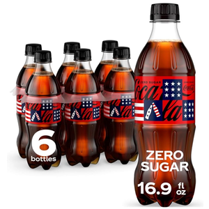 Coke Zero Sugar Diet Soda Soft Drink, 16.9 fl oz, 12 Pack