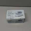 PIOMATIC Travel Iron Mini with Steam for Clothes with Dual Voltage, Portable Mini Ironing Machine with Non-Stick Soleplate, Small Iron for Sewing, Quilting and Handcraft