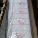 Twin Size Floating Bed Frame with Ergonomic Hidden Storage Headboard and LED Light,Visual Floating LED Bed Frame with Charing Station,Velvet Upholstered Platform Bed for Kid/Boy/Girl,Heavy Duty,White