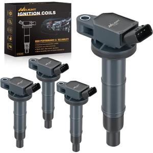 Nilight Ignition Coil Packs Fit for Toyota 2002 2003 2004 2005 06 07 08 2009 Camry Highlander RAV4 Corolla Matrix Solara 2010-2015 Lexus Scion TC XB 2.4 2.0L OE# UF333 C1330 90919-02244 Coils, Set of 4