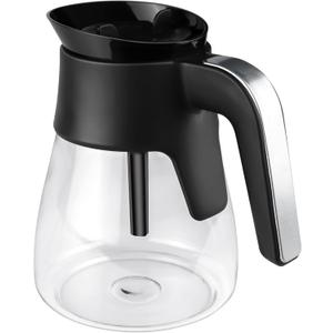 10-Cup Glass Carafe Replacement Compatible with Ninja CM401 CM371 CP301 Specialty Hot & Iced Coffee Makers, Replacement 50 oz Coffee Pot with Brew-Through Lid for Ninja CM300 CM400 CP300 CF091