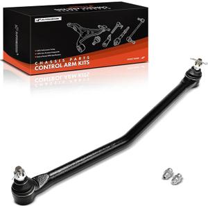 A-Premium Center Steering Drag Link, Compatible with Chevrolet Astro 1990-2005 & GMC Safari 1990-2005, AWD