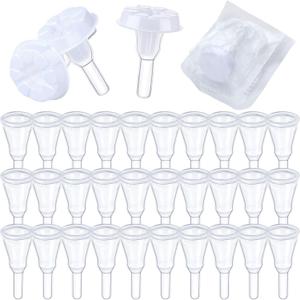 Geiserailie 30 Pieces Condom External Catheters Disposable Male External Catheter for Men Medium, Self Adhering Style (29 mm)