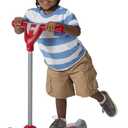 Radio Flyer My 1st Scooter, Red, For Kids 2-5 Years Old, Extra Wide Base for Balance, 2 Front Wheels for Added Stability, Easy to Use Foot Brake, 3 Wheel Scooter for Kids