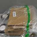 COTOPHER 30Pcs Cookie Boxes with Ribbons, 9x6x3 Inch Bakery Boxes with Window, Brown Treat Containers for Pastries, Chocolate Covered Strawberries, Dessert, Easter Candy, Muffins, Donuts