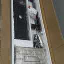 Garwarm 38.7 inch Modern Ceiling Light,6-Light Crystal Chandelier Black Rectangle Chandeliers, Dining Room Light Fixture Flush Mount for Living Room Kitchen Island Bar