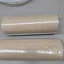 Lampshades Set of 2, Natural Linen Drum Lampshades, 10.24" Top x 10.24" Bottom x 7.48" High, Lamp Shades Replacement for Table and Floor Lamps, Easy Assembly Required(COLOR:Beige)