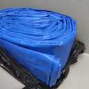24 x 24 Ft Swimming Pool Ground Cloth Square Swimming Pool Liner Pad for Above Ground Swimming Pools Heavy Duty Pool Ground Mat Protector Pad Prevents Punctures Pool Tarp