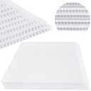 Patelai 6 Pcs 24 x 36 Inches Corrugated Plastic Sheet Corrugated Poster Board 4mm Thick Waterproof Blank Board Sheets Plastic Yard Sign for Garage and Estate Sale, Indoor and Outdoor Use (White)