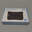 JJC Compact Camera Case Travel Pouch Sleeve for Canon G7X G9X G5X SX740 SX620 Sony ZV-1 II ZV1 ZV-1F ZV1F RX100 VII VI VA IV Olympus TG-7 TG-6 TG-5 TG-4 Fuji XP140 XP130 XP90 Ricoh GR IV III II & More (Black)